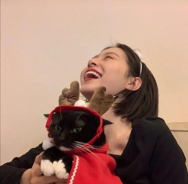 猫系女孩，微信头像，猫系女孩（女生头像：抱猫头像）