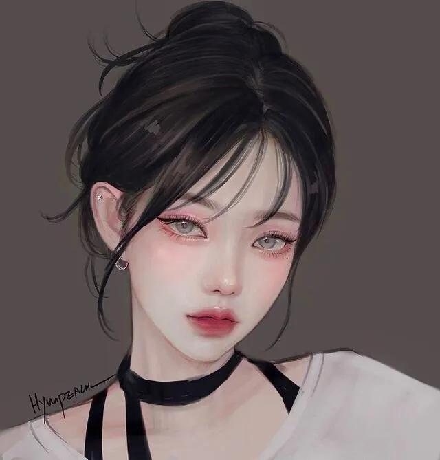 女生头像动漫高冷御姐，动漫女头/高冷/御姐微信（高冷气质头像/御姐头像/动漫手绘头像）