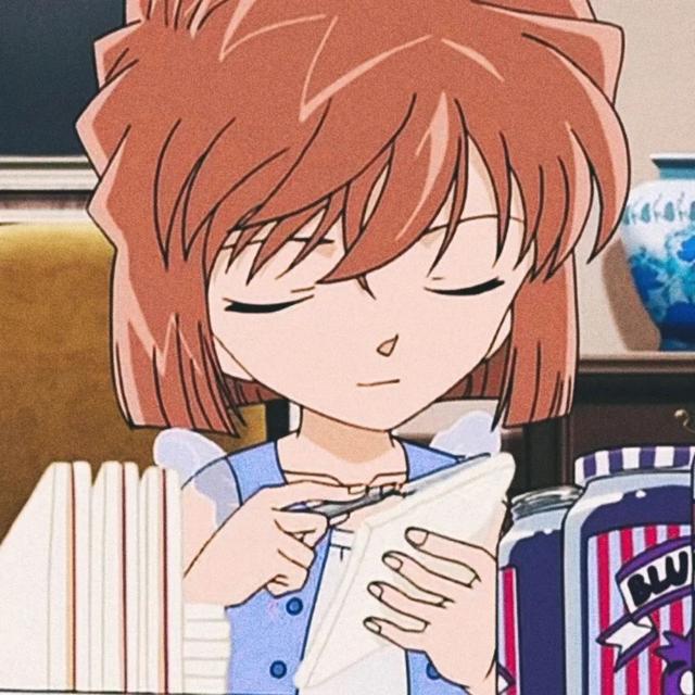 名侦探柯南里面的小哀头像，100张灰原哀头像合集