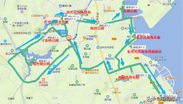 广东湛江旅游攻略，湛江旅游攻略最全攻略（广东省湛江市赤坎区十大景区有哪些）