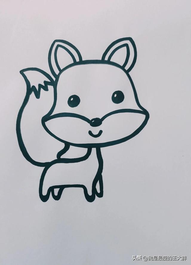 5-7岁幼儿学画画教程，5-8岁儿童学画画（儿童小动物简笔画）