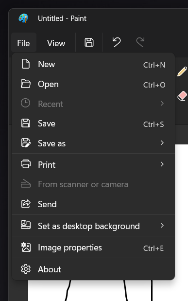 开发者为微软 Win11 画图应用制作黑暗模式皮肤