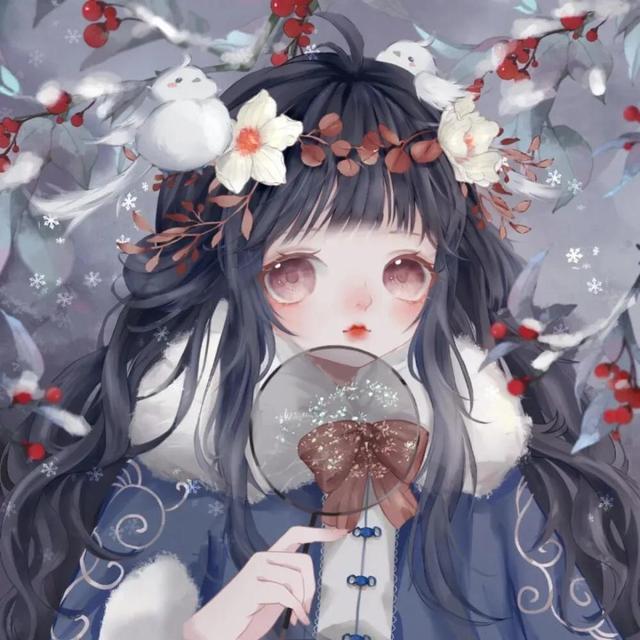 蓝紫色最准确图片，意境蓝色，紫色系头像微信（下次见面，就从一朵花开始吧）