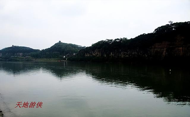 阆中古城景点地图高清版大图，初识中国风水宝地阆中古城