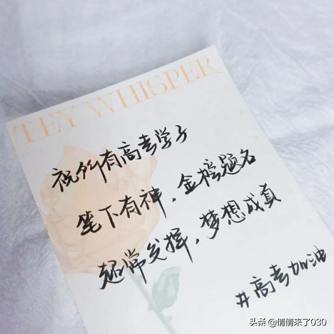 高考祝福语和鼓励的文案(高考励志祝福语关于高考的宝藏文案) - 大学