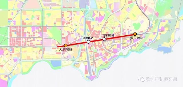 黄贝岭地铁二号线赤湾方向，2022年7月最新最全深圳地铁已开通和在建线路资讯
