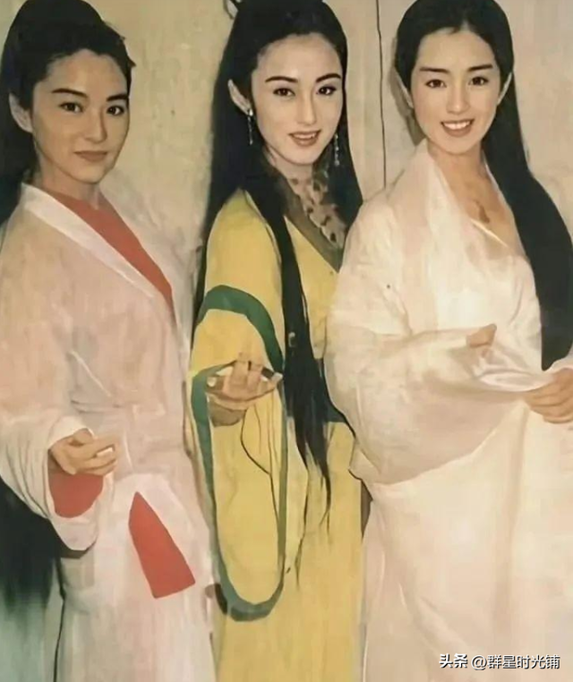 巩俐的气场有多强，看了巩俐林青霞和张敏三人的合照