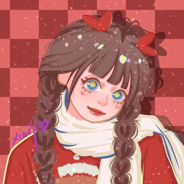 可爱卡通图片女孩甜美，啊啦 可爱卡通图片女生微信（超可爱的手绘女生头像）