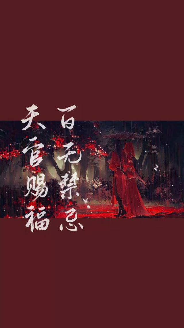 天官赐福百无禁忌什么意思，天官赐福百无禁忌是什么意思（动漫壁纸，天官赐福，百无禁忌）