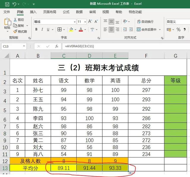 excel基础教程，excel100个基础教程（Excel表格零基础入门教程-按条件统计数据个数及求平均值）