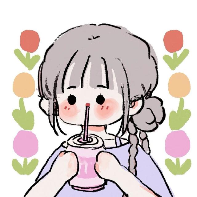 可爱卡通头像少女心，女生头像少女心可爱萌卡通（可爱卡通女生头像）