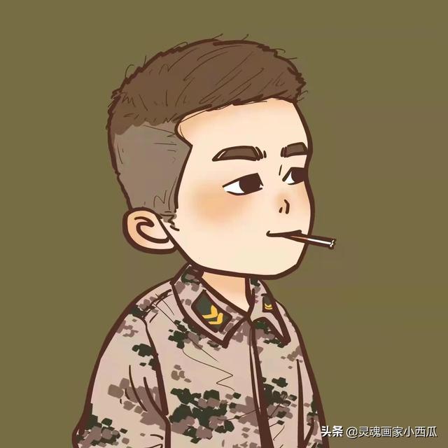 普通的头像微信，普通的头像（手绘的卡通微信头像）