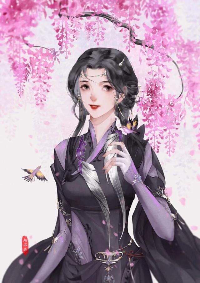 高贵气质优雅动漫头像，气质高雅—动漫女头微信（古风动漫女头）