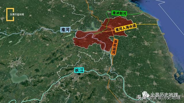 淮安是哪个省的城市，淮安属于哪个省（先后被三条河搞废）