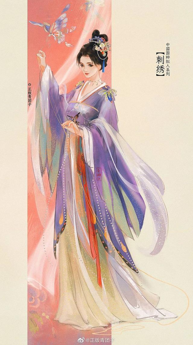 古风画手绘简单，古风简笔画怎么画（18张古风的国粹拟人合集）