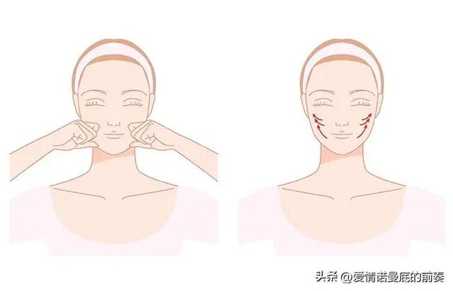 初学面部按摩手法12，初学美容基础手法（在家给自己做面部按摩的）