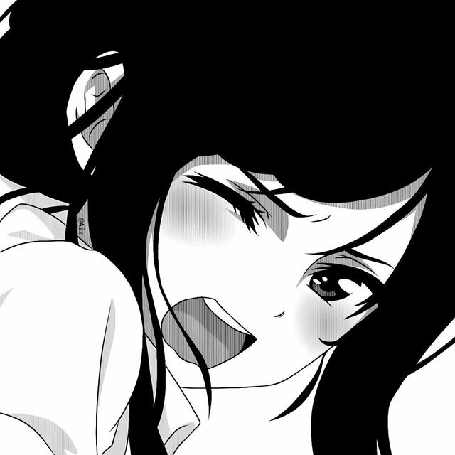 黑白动漫头像男，黑白动漫男头微信（黑白动漫头像）