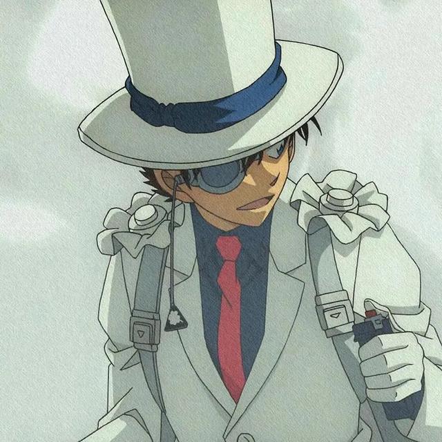 动漫怪盗基德头像微信，动漫怪盗基德头像（<黑羽快斗>头像合集）