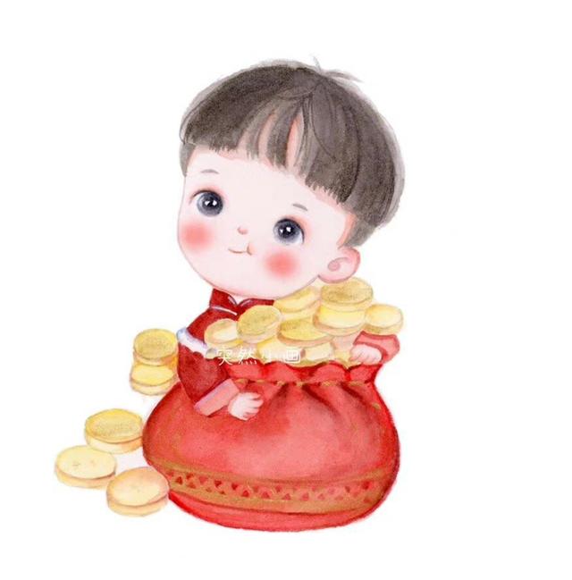 可爱头像男生萌萌哒，可爱呆萌的真人男生头像微信（超可爱的新年萌娃头像）