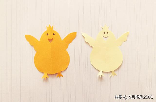 小学生剪纸简单又漂亮步骤，小学生剪纸教程（剪纸小鸡教程）