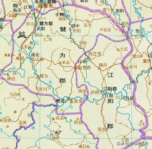 自贡属于哪个省哪个市，自贡是四川省的哪个城市的县（了解四川省自贡市从古到今的历史变迁）