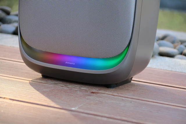 广场音箱，广场音箱制作（BINNIFA新品音响功能和效果居然这么震撼）