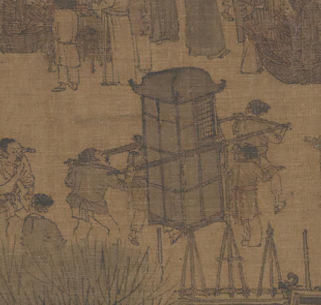 清明上河图鉴赏，清明上河图作者是谁是哪个朝代的（《清明上河图》100个高清细节欣赏）