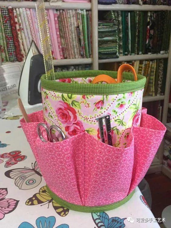 废旧物品手工制作，废旧物品手工制作（却成了多格的收纳袋和神器）