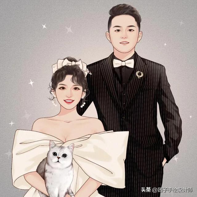 爆款情侣头像 一人一半动漫，情侣头像动漫一人一半微信（幸福甜蜜的卡通情侣头像）