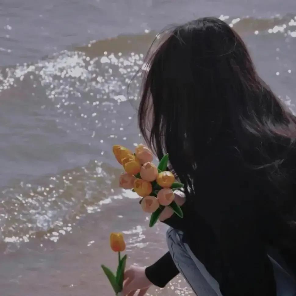 海边系列女生头像