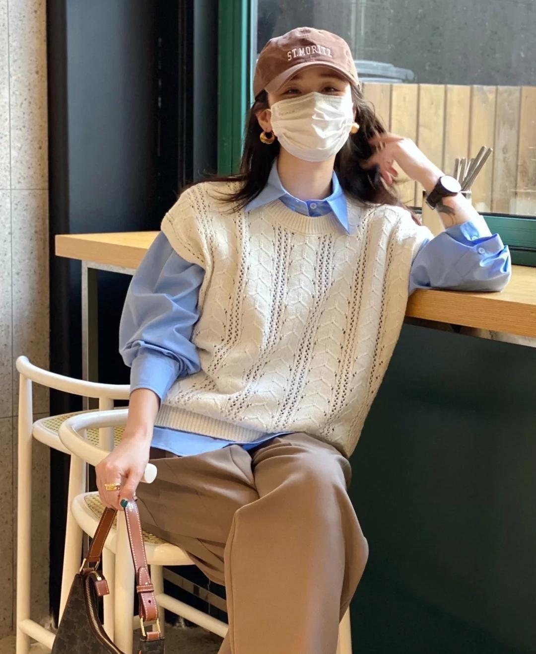 女生衬衫20种穿法图片,女士衬衣怎么搭配外套好看