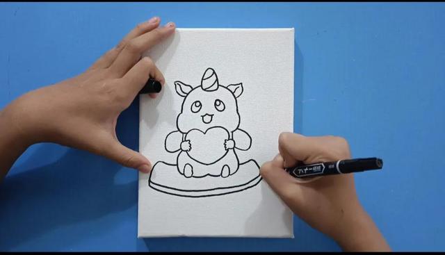 简笔画星星的画法，星星画法简笔画图片（鼠星星创意简笔画构图分享）