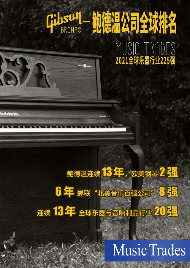 世界钢琴家排名前十位，世界著名钢琴家排名前十名单（Gibson鲍德温钢琴在2021全球乐器行业225强位列15位）