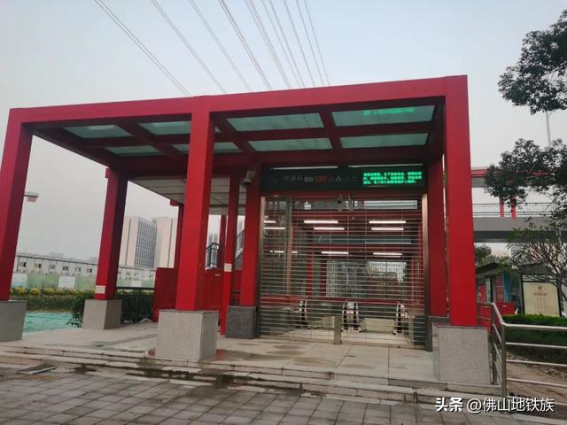 佛山地铁2号线南庄站位置，佛山地铁2号线南庄站A出入口、湖涌站A2、A3出入口开通使用