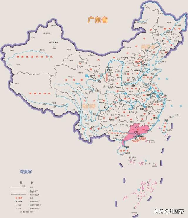 2,廣東面積僅18萬平方公里,人口1.26億,是如何分佈的?