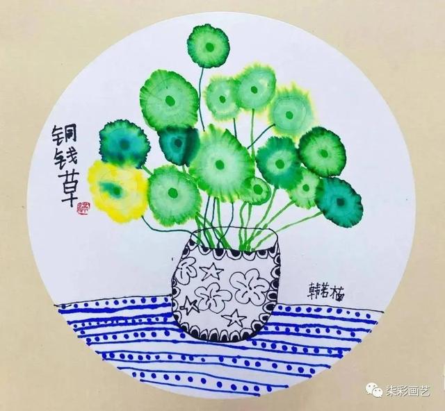 小孩画画简单图片大全，小孩画画简单图片大全步骤图片（50种儿童水墨国画范画分享）