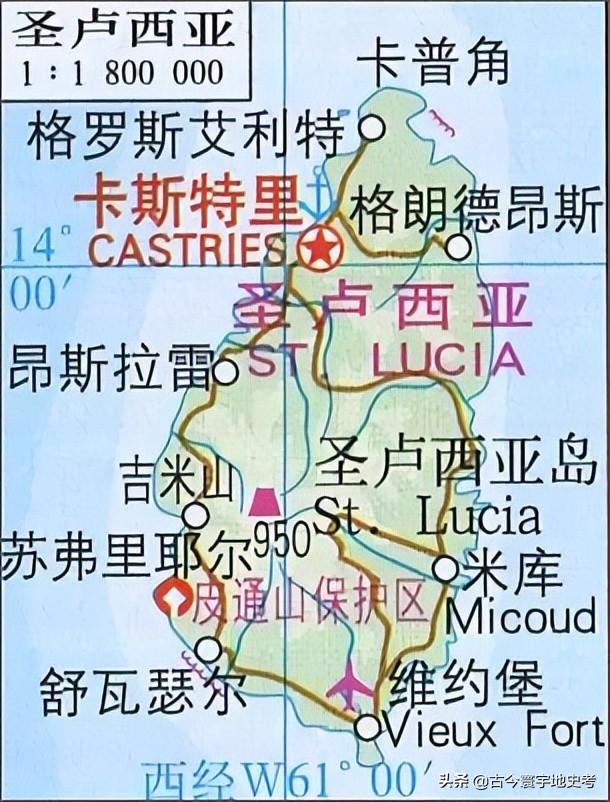 世界地图册北美洲，北美洲、南美洲和大洋洲各国行政区划图