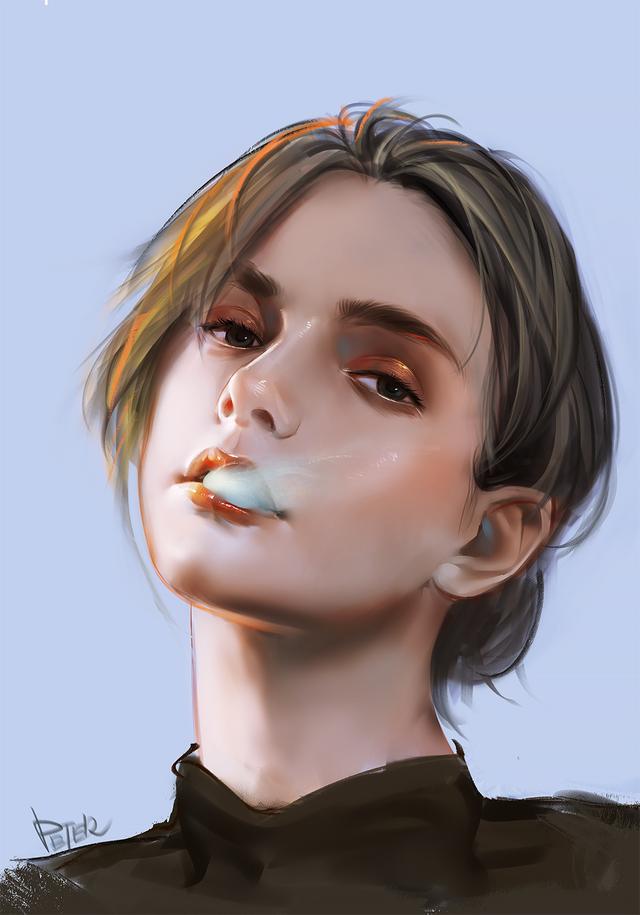 简约高级感头像，简约高清高级感系列微信（凸显简约高级感的手绘头像）