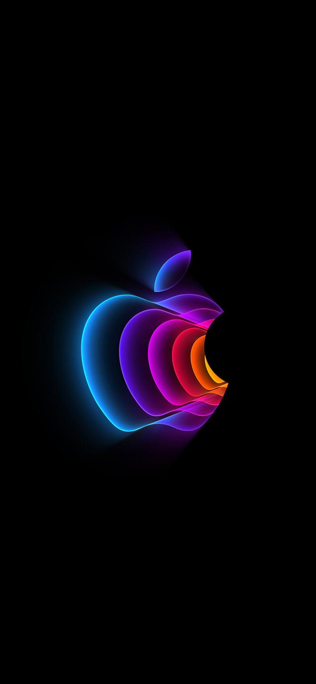 logo背景图,好看logo图片素材(全面屏手机壁纸062期│苹果创意logo)