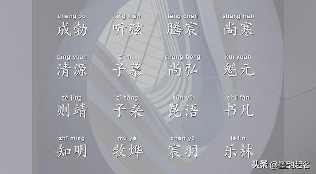 楠字取名有什么寓意，怎样起一个富贵吉祥的名字