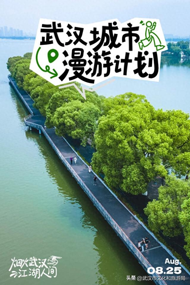 漫游武汉东湖，这条攻略地铁往返，不走冤枉路