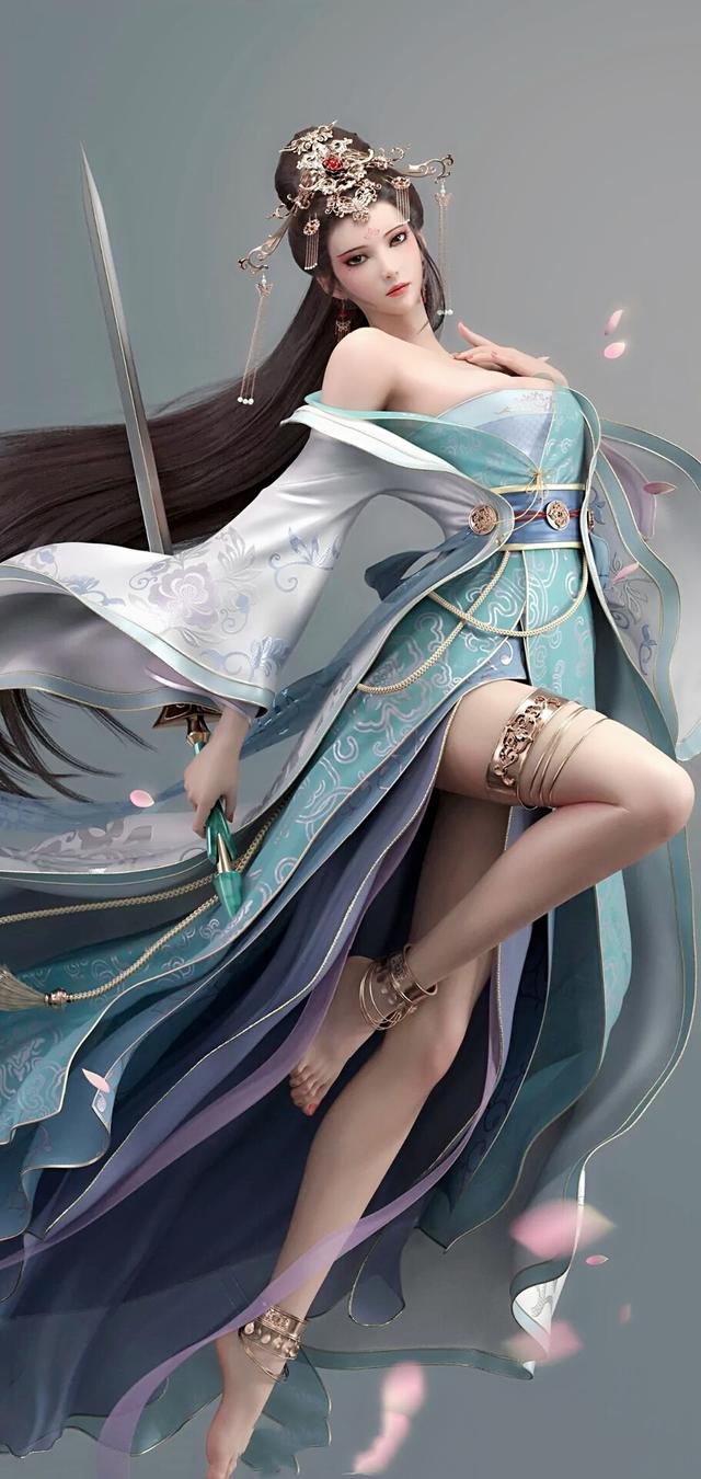 神仙背景图，微信头像，神仙背景图（古风头像壁纸/真的是神仙颜值耶）