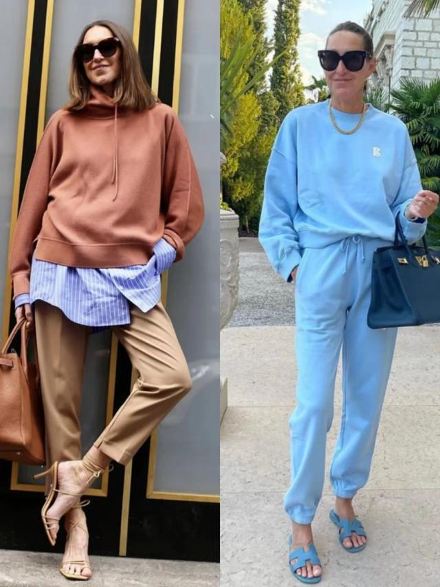 卫衣外套买黑色还是灰色，灰色卫衣配黑色还是灰色（30岁还是50岁都很美）