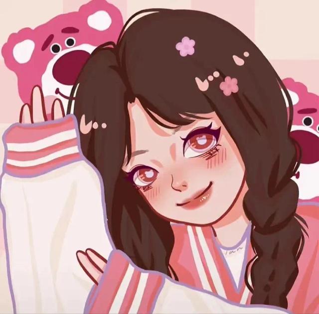 可爱女生的图片，可爱少女图微信（超美超可爱的女生头像、闺蜜头像）