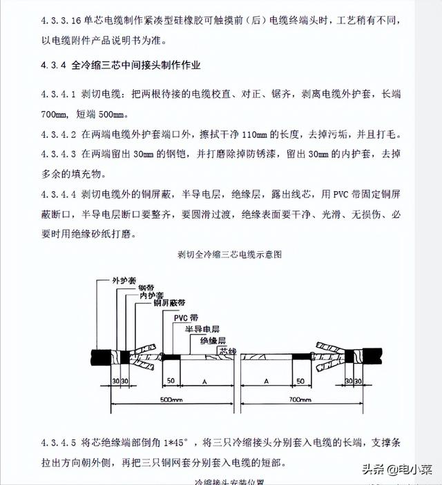 电缆接头怎么接，电缆的接头有几种接法（电缆终端头、中间接头制作作业指导书）