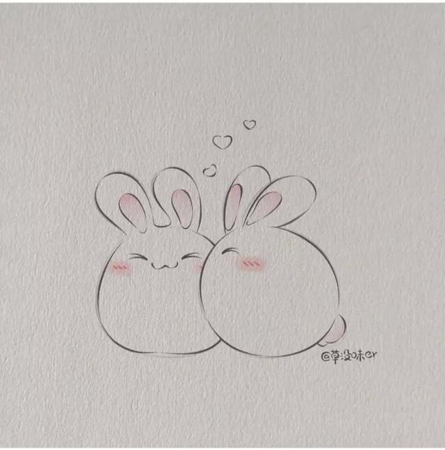 怎样画小兔子简笔画，怎样画小兔子简笔画有颜色（可爱简笔画小兔子）