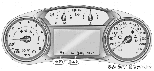 汽车报警灯光标志图解，车灯标志图解（雪佛兰车主必看仪表指示灯图解）