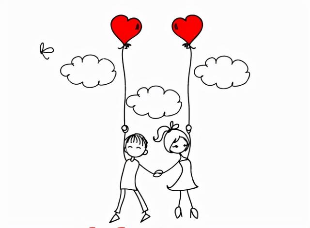 火柴人元素画法，火柴人的简单画法（小心心发射biubiubiu,火柴人表白简笔画模板）