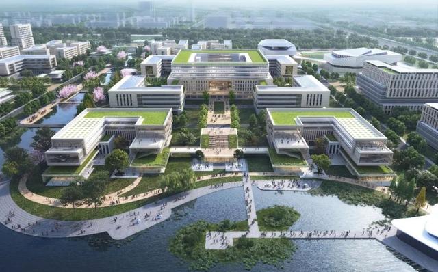 保定华电新校区规划图，华北电力大学保定校区置换建设总体规划设计方案
