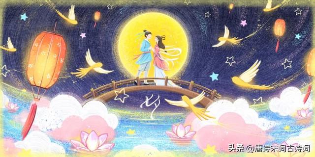 乞巧古诗的诗意，乞巧这首诗的意思是什么意思（七夕，天上人间，与君相共）